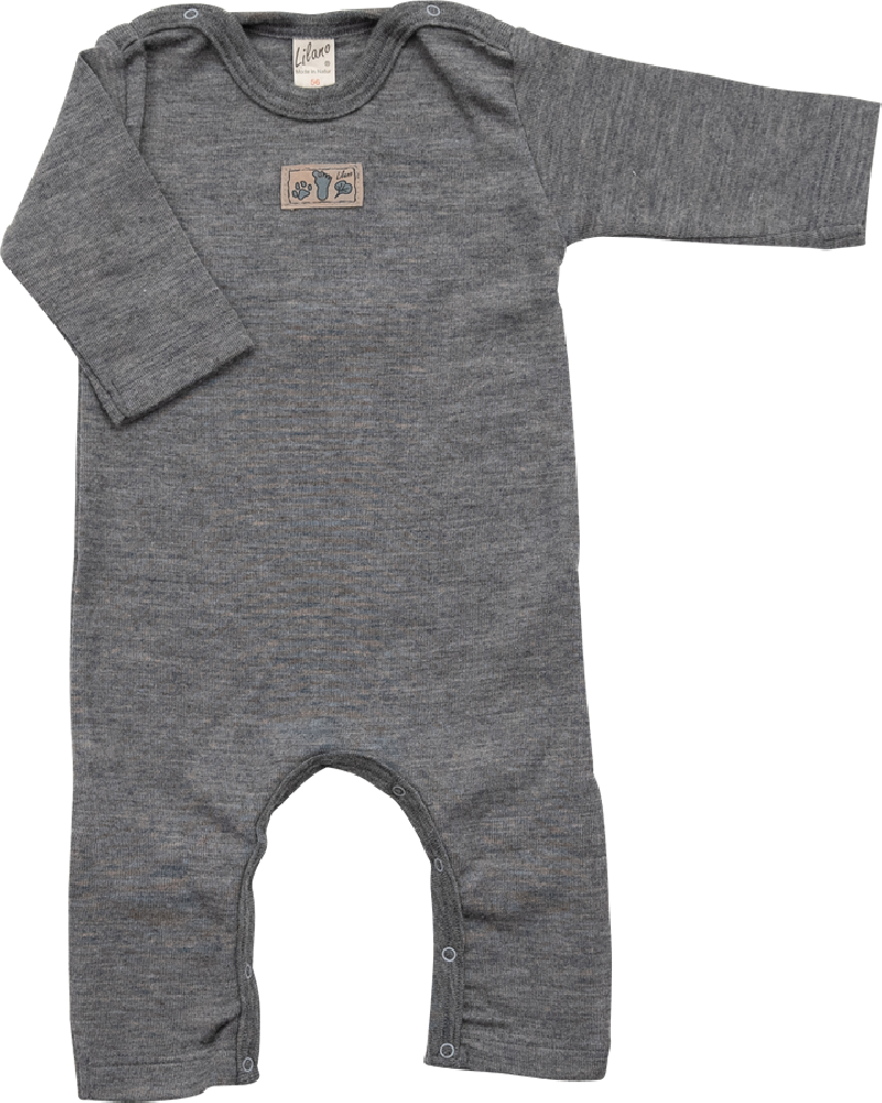 Lilano wool silk jumpsuit Grey