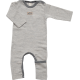 Lilano wool silk jumpsuit grey striped
