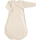 Lilano brushed woolen wrap around sleeping bag natural