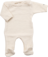 Lilano softly rubbed woolen jumpsuit natural