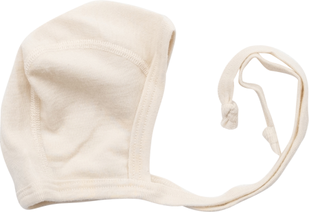 Lilano wool silk bonnet terra cotta