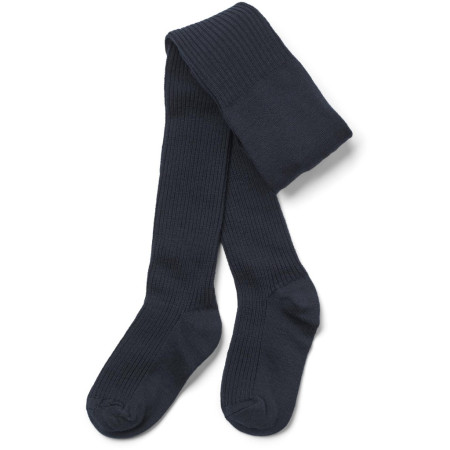 Wheat set of two woolen stockings navy and brown Robin