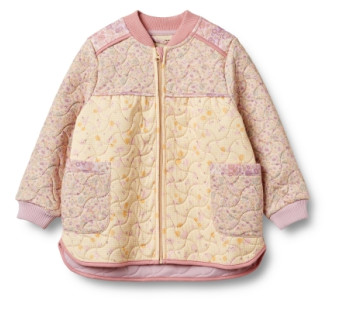 Wheat thermo jas Liv met bloemen (gerecyclede polyester)