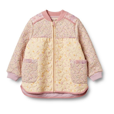 Wheat thermo jas Liv met bloemen (gerecyclede polyester)