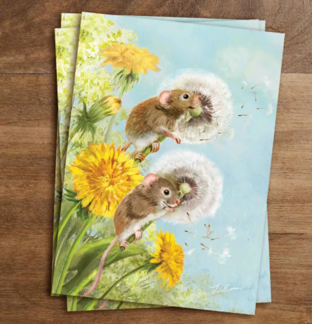 Iris Esther postal card A Winters Tale