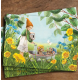 Iris Esther postal card April showers