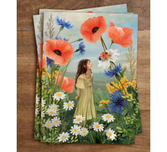 Iris Esther postal card Admiration
