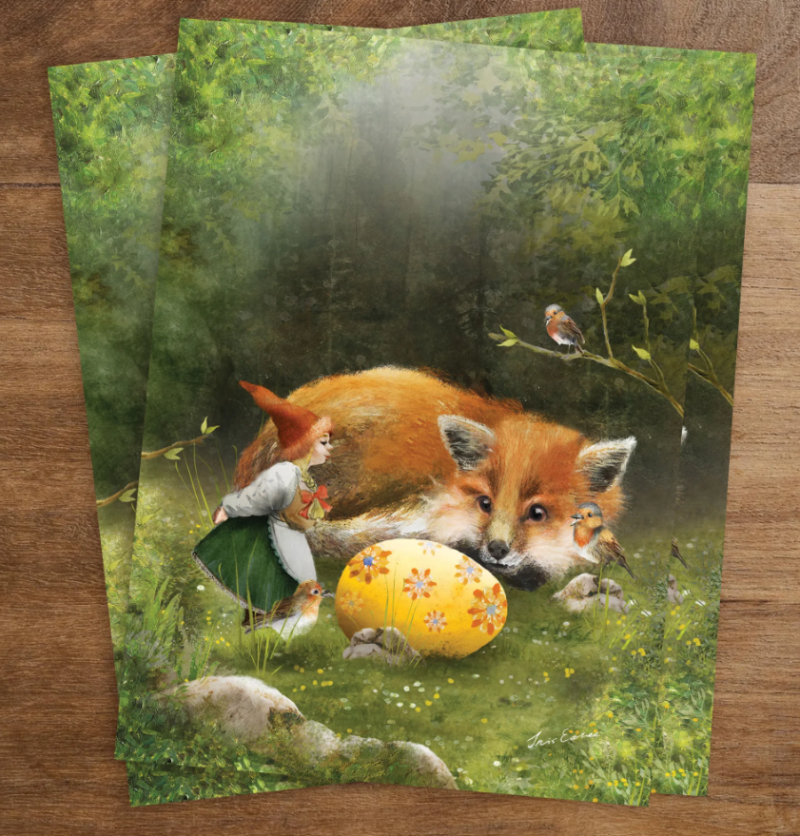 Iris Esther postal card adventure