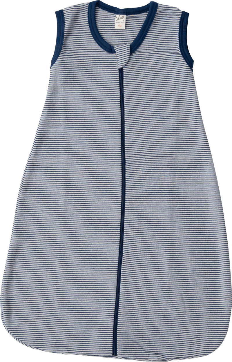 Lilano wool silk sleeping bag navy