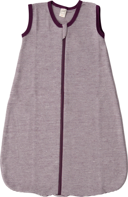 Lilano wool silk sleeping bag curry striped