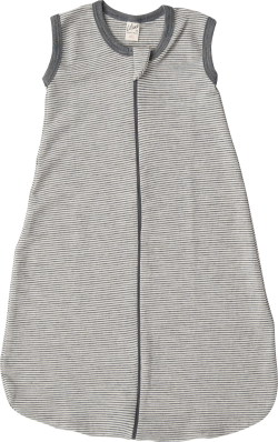 Lilano wool silk sleeping bag grey striped