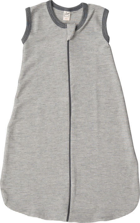 Lilano wool silk sleeping bag grey striped