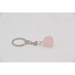 Sleutelhanger rozekwarts