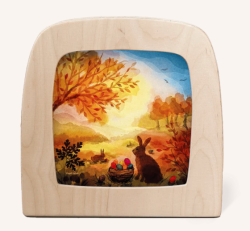 Vogel Geluk - Easter Discoveries Silhouette