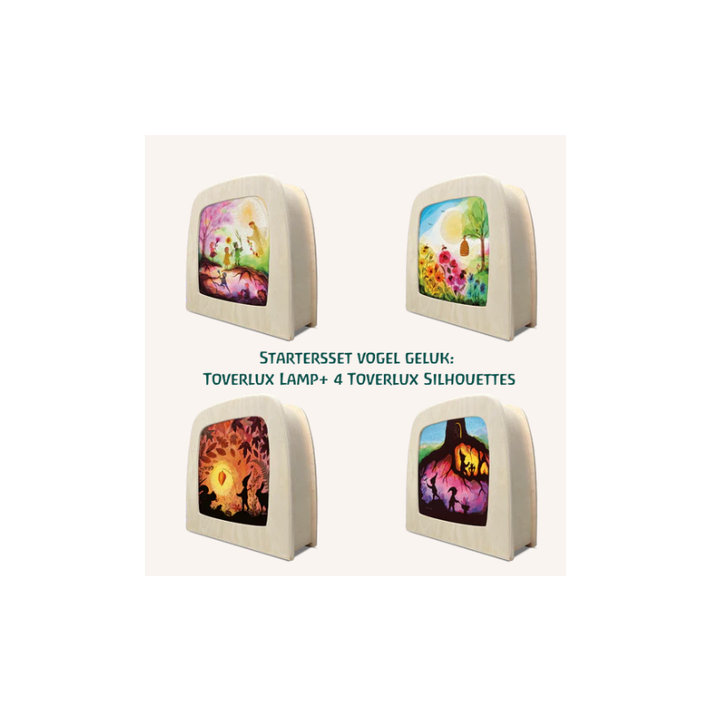 Toverlux Lamp Starter-set vogel Geluk