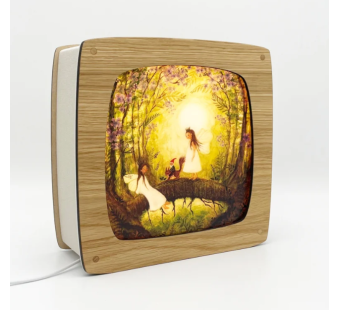 Toverlamp Oak- Houtlokael Toverlamp Oak- Houtlokael