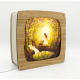 Toverlamp Oak- Houtlokael