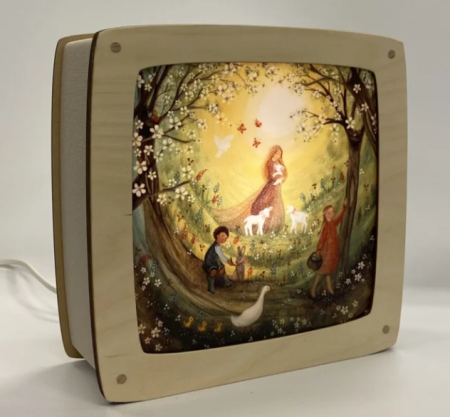 Bijdehansje silhouette Advent