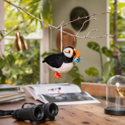 Sjaal met verhaal hanger dwergpapagaai