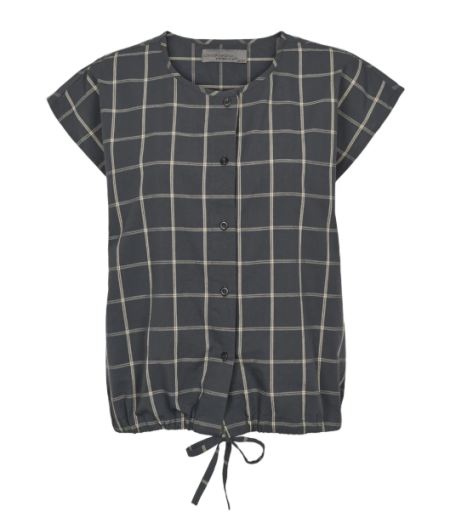 Conservandum (Müsli) Shirt met ruitjes en strikje