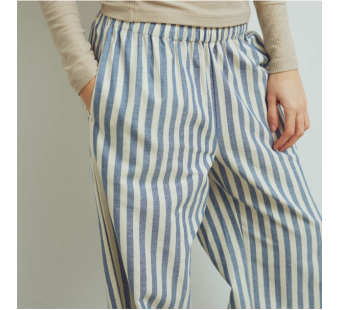 Conservandum (Müsli) blauw gestreepte broek