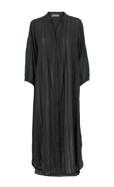 Conservandum (Müsli) maxidress zwart