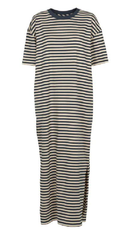 Conservandum gestreepte tshirt jurk