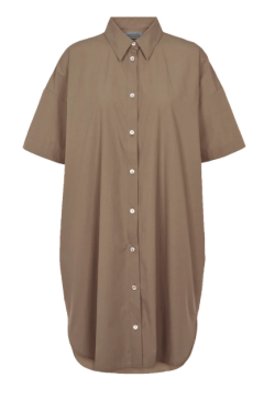 Conservandum (Müsli) Overhemdjurk van Poplin askleurig