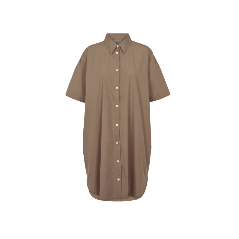 Conservandum (Müsli) Overhemdjurk van Poplin askleurig