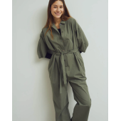 Conservandum (Müsli) Jumpsuit met korte mouw Castor Gray