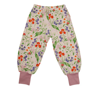 Duns Sweden baggy pants summer flowers orchid bouquet