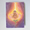 Postkaart Baby Lotus (Lot Bouwes) met envelop