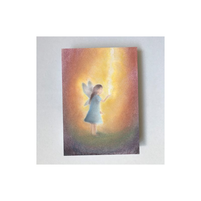 Postkaart Tweeling (Lot Bouwes) met envelop