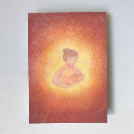 Postkaart Baby Lotus (Lot Bouwes) met envelop