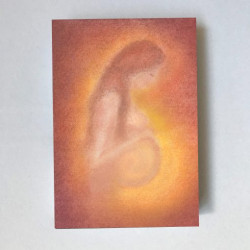 Postkaart Borstvoeding (Lot Bouwes) met envelop