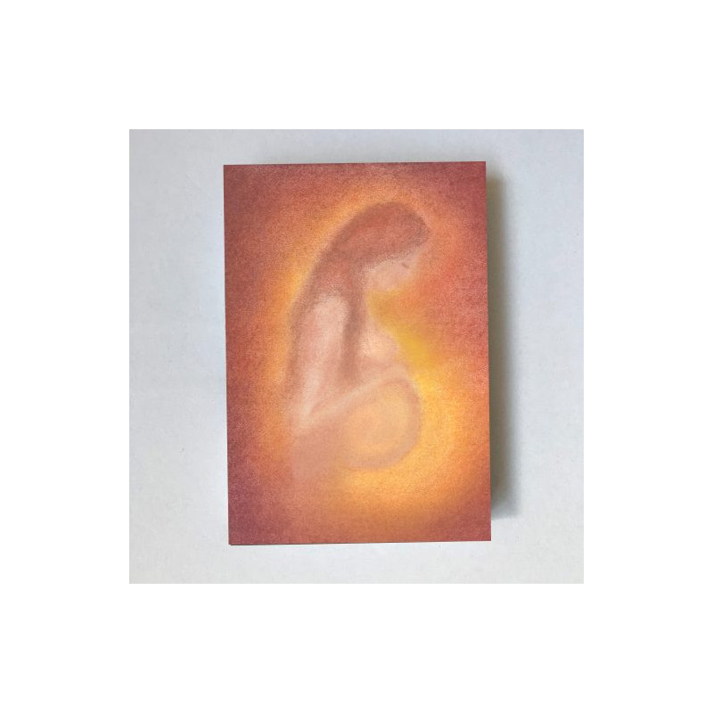 Postkaart Borstvoeding (Lot Bouwes) met envelop