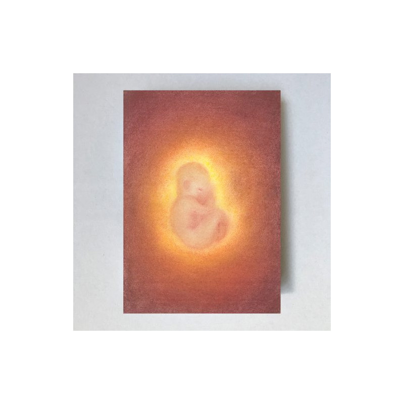 Postkaart Baby Blauw (Lot Bouwes) met envelop