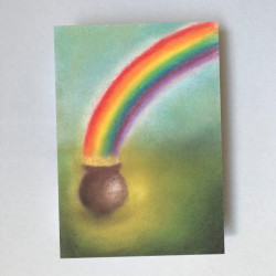 Postkaart Baby Lotus (Lot Bouwes) met envelop