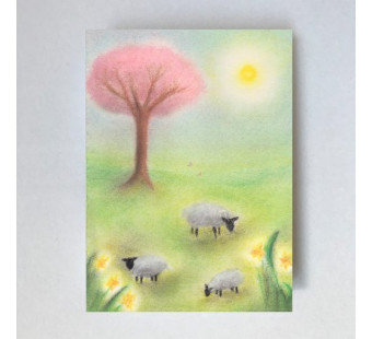 Postal card Sheep (Lot Bouwes) with envelope Postal card Sheep (Lot Bouwes) with envelope