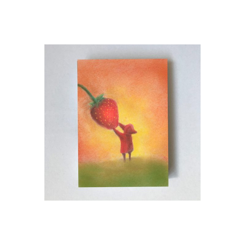 Postkaart Baby Lotus (Lot Bouwes) met envelop