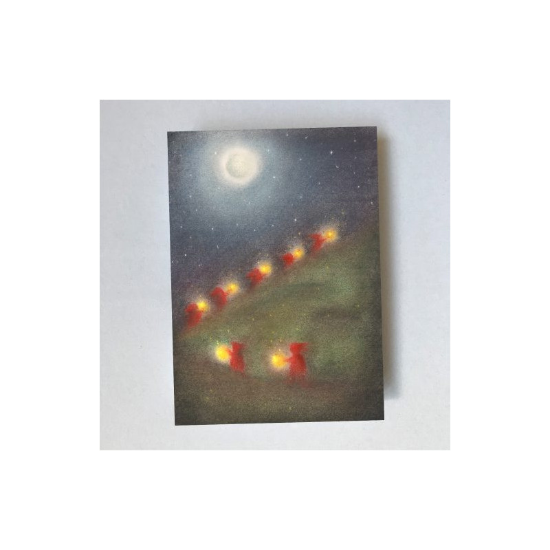 Postkaart Baby Lotus (Lot Bouwes) met envelop