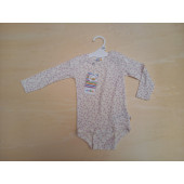 Joha romper naturel met paarse sterren 85% wol 15% zijde  (60181)