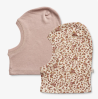 Wheat set van twee wollen balaclava's