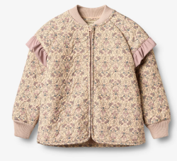 Wheat thermo jas Liv met bloemen (gerecyclede polyester)