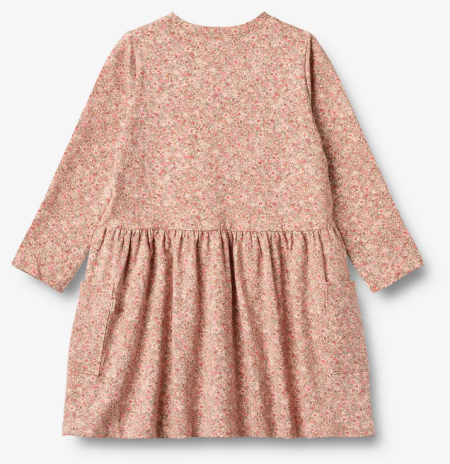 Wheat katoenen sweatshirt jurk met lange mouw Bessie