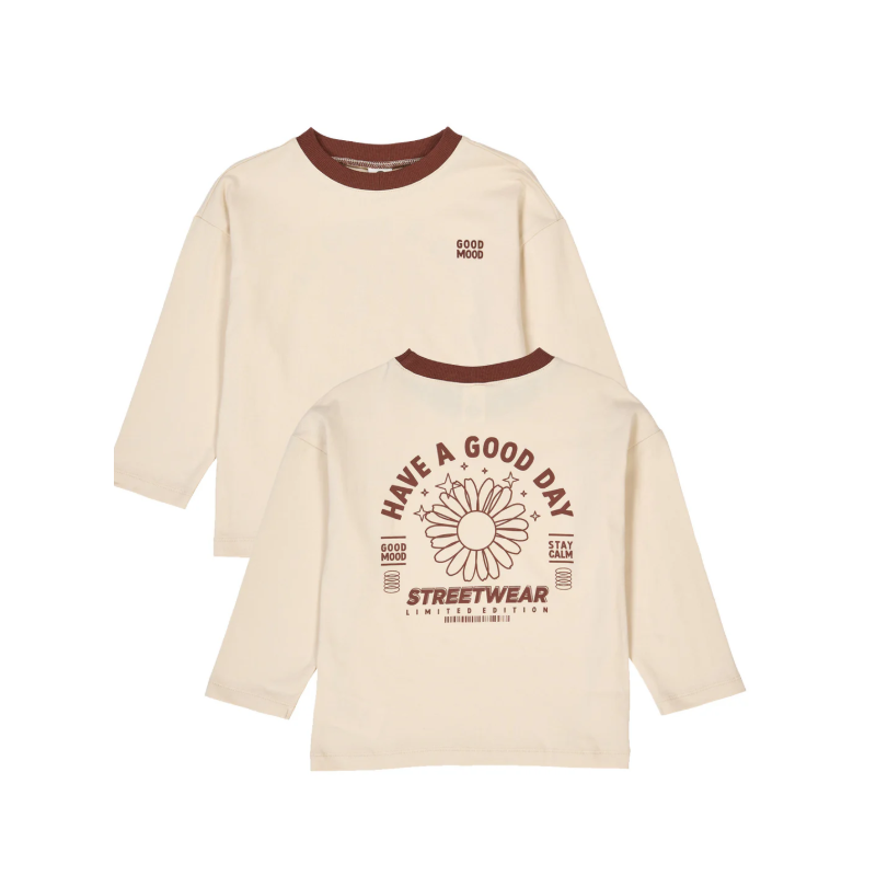 Musli katoenen longsleeve 'Good Day'