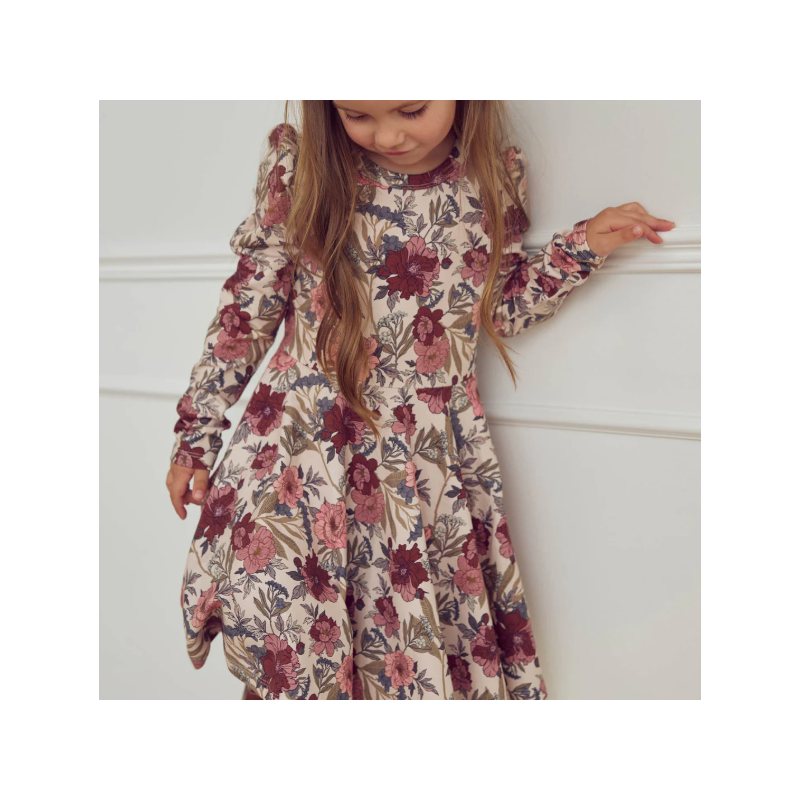 Musli katoenen jurk Bliss met bloemen