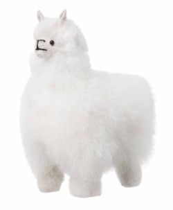 Apu kuntur knuffel Alpaca 10cm wit
