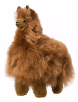 Apu kuntur knuffel Alpaca 10cm wit