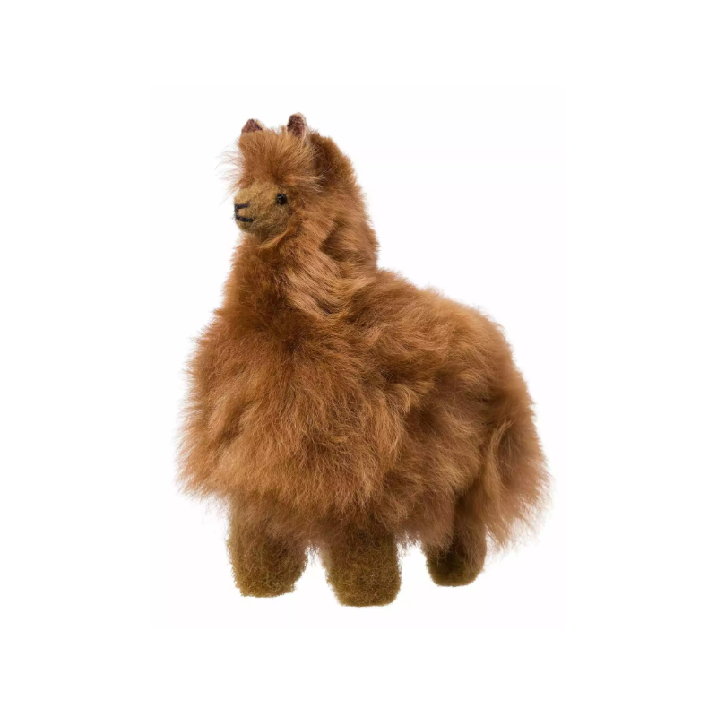 Apu kuntur knuffel Alpaca 10cm wit